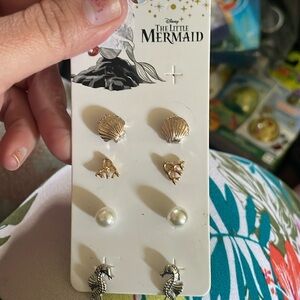 Little mermaid earrings